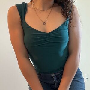 Gorgeous Emerald Green Top!